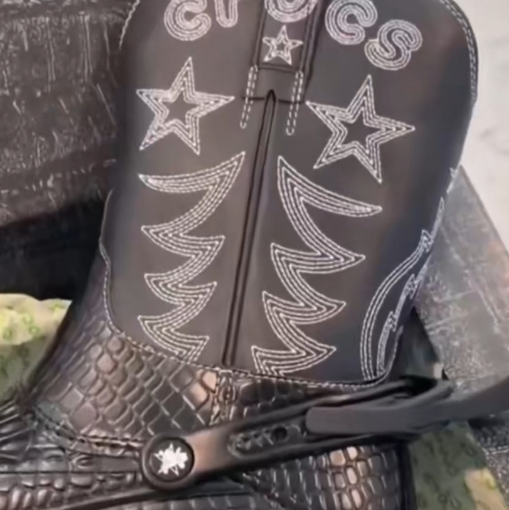 Croc Cowboy boots